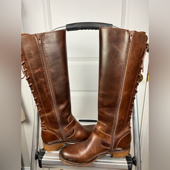 Sofft Women's Brown Lace Up Boots - Picture 3 of 10